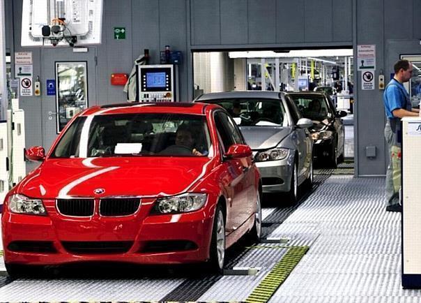 BMW Werk Leipzig, Produktion BMW 3er Reihe: Rollenprüfstand.